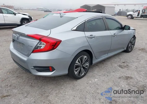 2016 Honda Civic Ex-L from USA, damaged, VIN 19XFC1F75GE218254